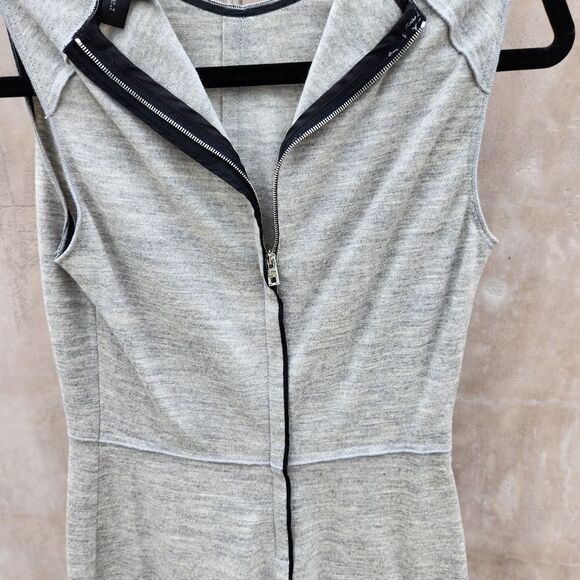 Rag & bone 100% wool gray shift dress - Picture 6 of 8